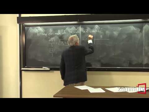 Corso zero di matematica (lezione 5) - Il campo dei numeri razionali