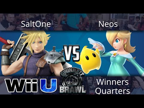 Gwinnet Brawl Sep 2017 - SaltOne (Cloud) vs Neos (Rosaluma) - Smash 4 Winners Quarters