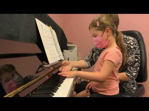 Piano Lesson with Clara (5). Preparation to a local competition. Irina Gorin