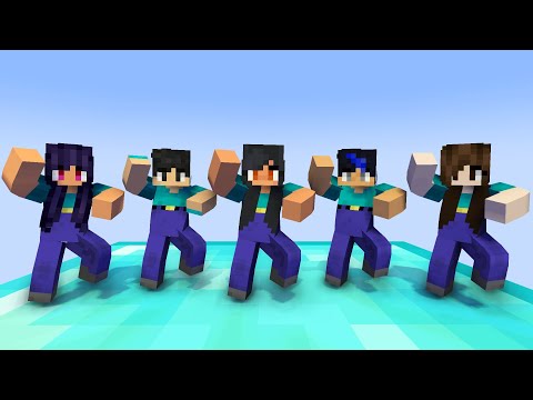 MONSTER SCHOOL : GANGNAM STYLE NOOB APHMAU AND FRIENDS - MINECRAFT ANIMATION