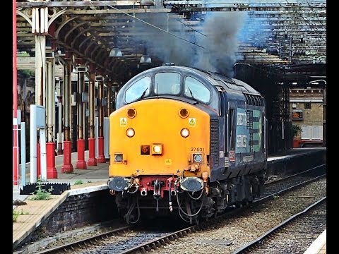 *CLAG* DRS 37601 on Gresty Bridge to Derby RTC at Crewe 22/6/2014