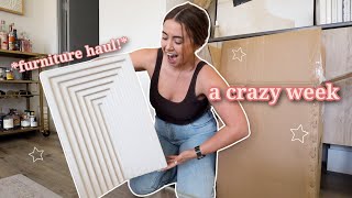 a BUSY week! house hunting, festival events, furniture haul, & taxes lol | ep.14 morgan yates vlogs