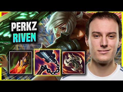 PERKZ PERFECT GAME RIVEN! - VIT Perkz Plays Riven Mid vs Zoe! | Season 2022