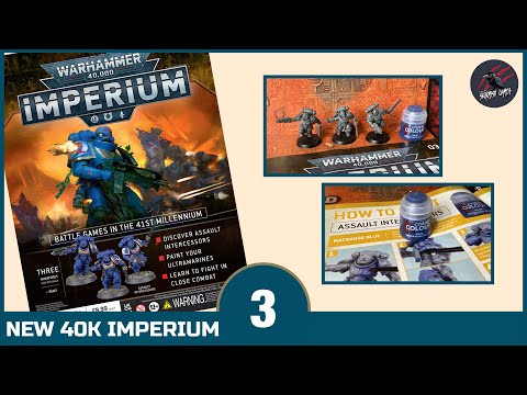 IMPERIUM MAGAZINE ISSUE 3 UNBOXING REVIEW - WARHAMMER 40k Cheap Terrain & Miniatures Kill Team