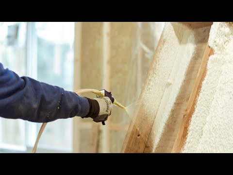 How to Install DAP Two-Component Spray Foam Insulation