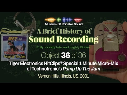36 of 36: Tiger Electronics HitClips® (2001) Technotronic Pump Up The Jam