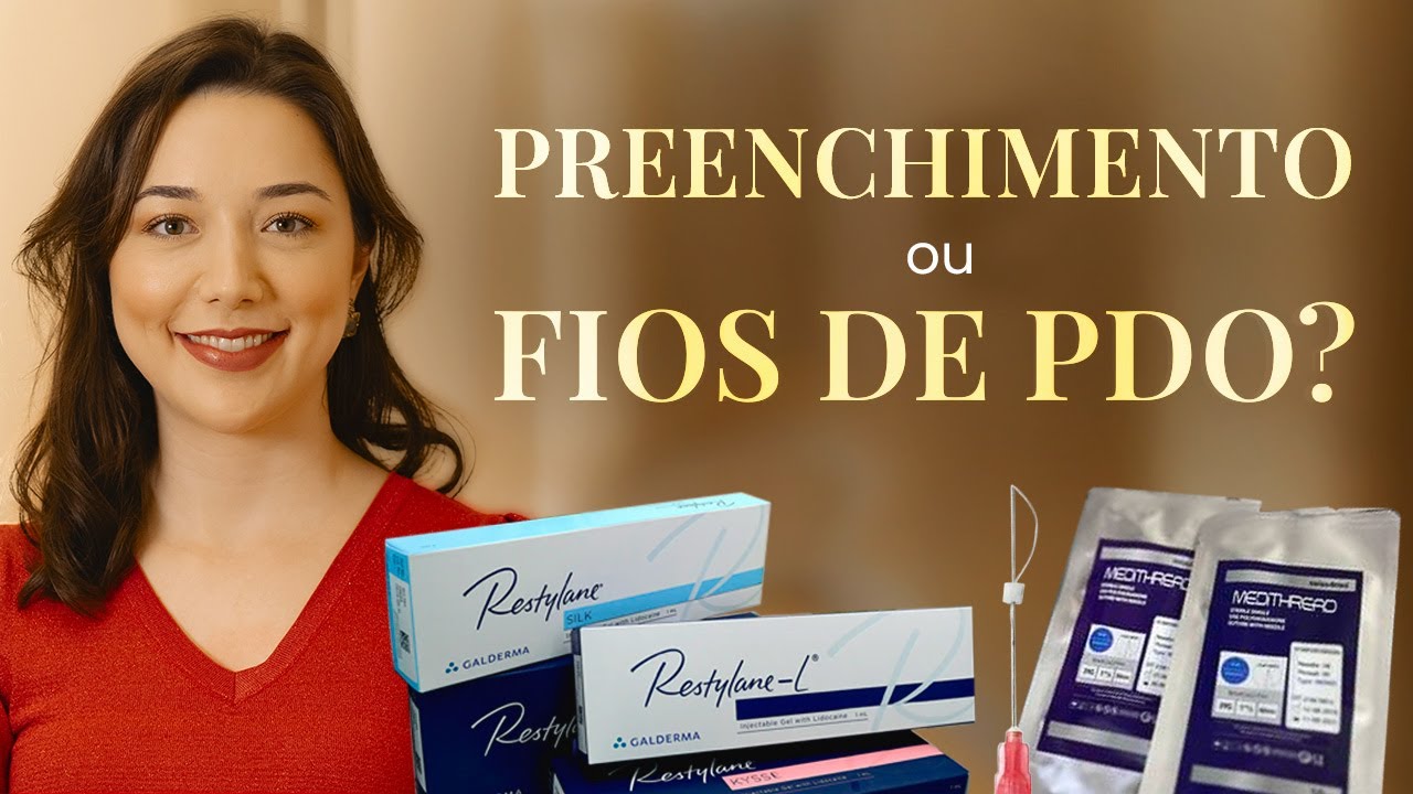 PREENCHIMENTO OU FIOS DE PDO para levantar o rosto?