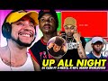 WE TOO VIRAL!!! DJ Clen ft A-Reece, K-Rev, Manu Worldstar - Up All Night (REACTION)