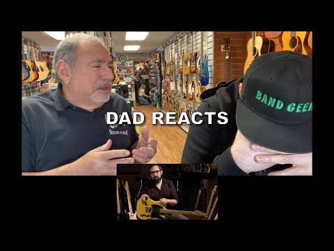 Thumbnail for Dad Reacts To My Guitar Collection Video by John Castellano