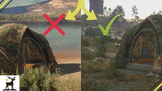 Ultimate Tent Placement Guide! | theHunter: Call of the Wild
