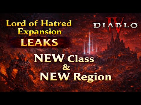 Lord of Hatred Expansion Leaks - Crafting, Runeworks, New World Map & New Class?!