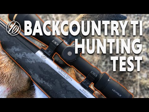 ANTELOPE TEST! Weatherby’s ALL NEW Rifle (Hunting Gear Review)