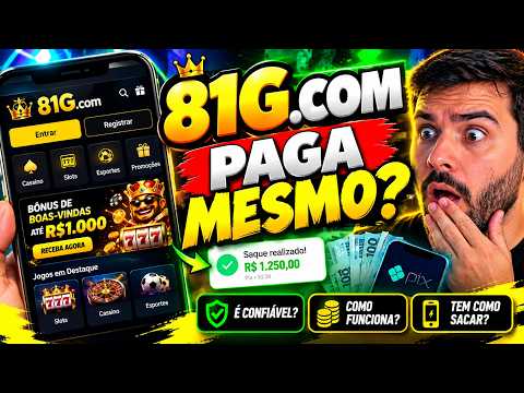 81G.COM PAGA MESMO? 😱 TESTEI A PLATAFORMA 81G.COM E MOSTREI O RESULTADO! (2026)