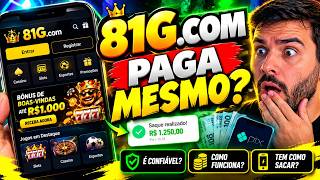 81G.COM PAGA MESMO? 😱 TESTEI A PLATAFORMA 81G.COM E MOSTREI O RESULTADO! (2026)
