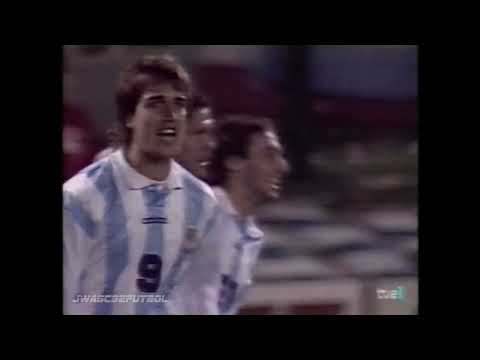 1995.07.11 Argentina 4 - Chile 0 (Partido Completo 60fps - Copa America Uruguay 1995)