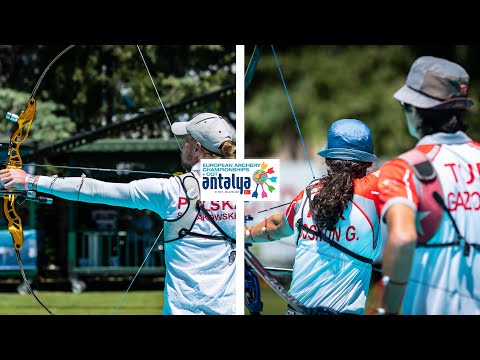 Poland v Turkey – recurve mixed team bronze | Antalya 2021 European Archery Championships