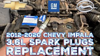 2012-2020 Chevy Impala 3.6L Spark Plugs Replacement How-To