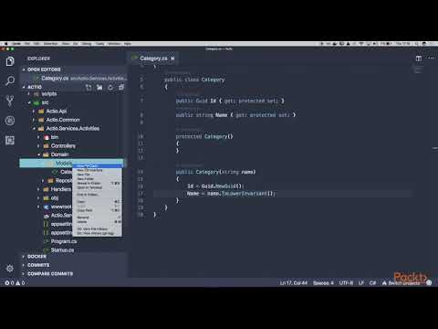 NET Core Microservices Creating Domain Models | packtpub com