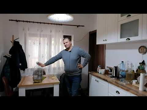 Rețetă coniac de casa cu boabe de cafea.Homemade cognac recipe with coffe beans