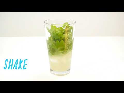 How to make a Arugula Gimlet Cocktail