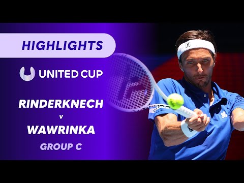 Arthur Rinderknech (FRA) v Stan Wawrinka (SUI) - United Cup Highlights | Wide World of Sports