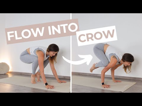 Flow into Crow | Schritt für Schritt zur Yoga Krähe