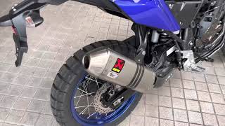 Yamaha tenere 700 akrapovic db killer removed