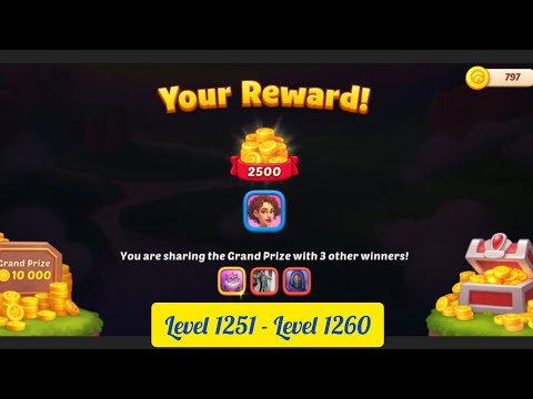 Homescapes : ( Level 1251 - Level 1260 )