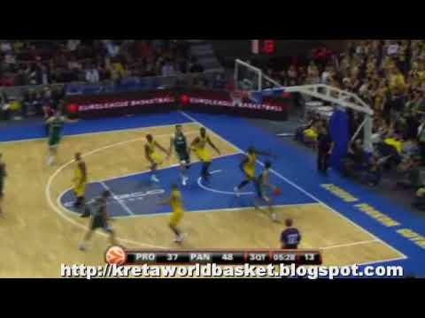 Euroleague 2010 - Week 4 : Asseco Prokom - Panathinaikos (PAO) 65-75 (11-11-09) regular - highlights