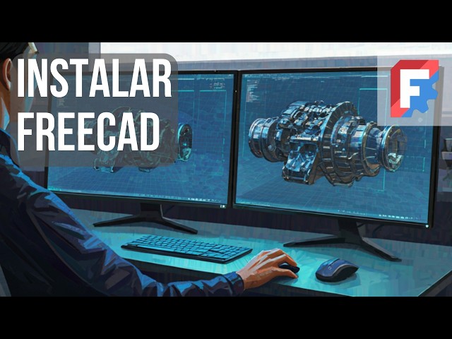 Vídeo relacionado con FreeCAD 2026 Para principiantes: Aprende modelado 3D, diseño paramétrico optimización de flujos de trabajo