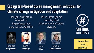 Ecosystem-based ocean management solutions for climate change mitigation and adaptation