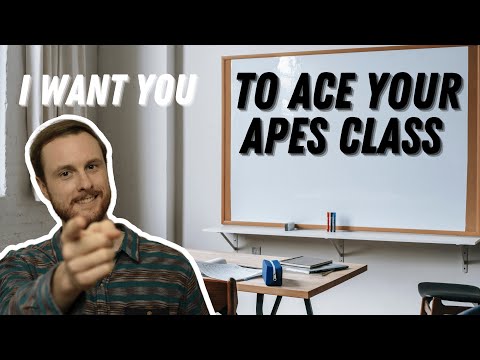 I Want to Help YOU Ace AP Environmental Science
