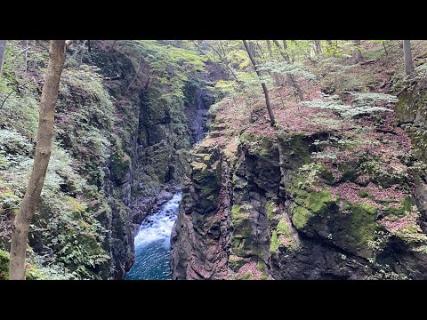 吾妻峡（あがつまきょう）散策資料　ハイキングコース通行可能になりました。