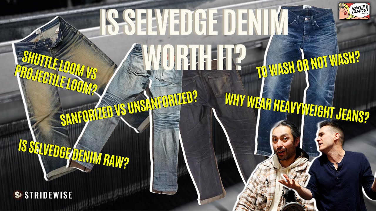 What IS Selvedge Denim?! The Complete Guide: Is It Better, Do You Wash It, and The Raw Denim Culture