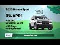 2023 Ford Bronco From Shelton Ford BTAG1388 15