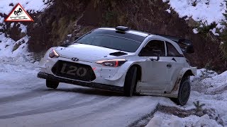 Snow Test Hyundai WRC Pre Rallye Monte-Carlo 2018 [Passats de canto]