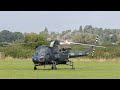 Westland Wasp NZ3909 Westland Scout AH 1 1967 RARE Take Off At The Victory Show 2024