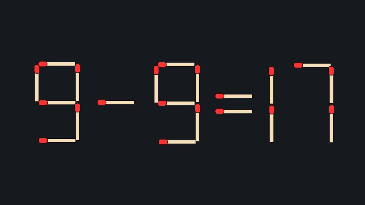 6 Matchstick Puzzles to Fix the Equation | Move Only One Stick