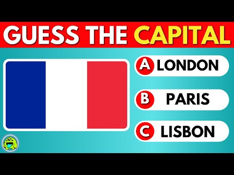 Guess The Capital City Of The Country | Capital City Quiz ????