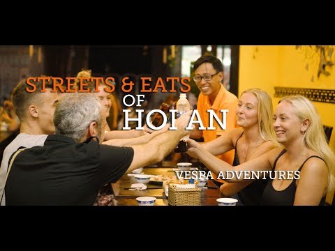 Aventuras em Vespa | Ruas e restaurantes de Hoi An