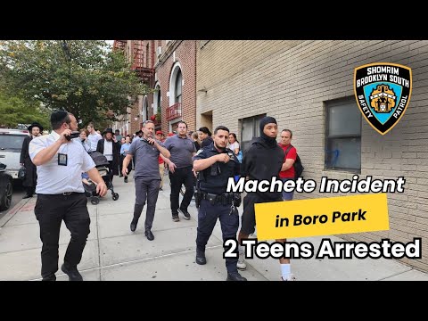 Boro Park Shomrim: Machete Incident in Boro Park — 2 Teens Arrested