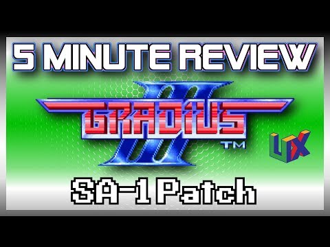 Gradius III (SNES SA-1 Patch) | 5 Minute Review