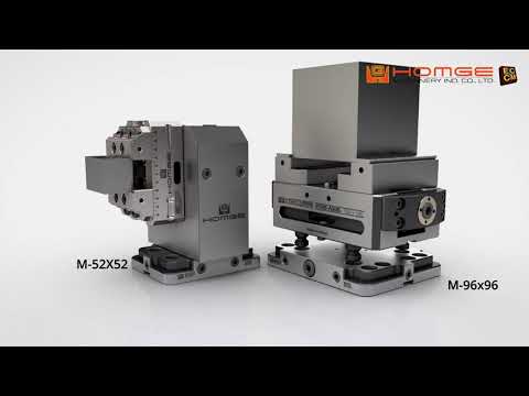 5-AXIS SELF-CENTERING VISES + ZERO POSITIONING QUICK CHANGE DEVICES_ (五軸可調式中心虎鉗 + 零點定位快速變換裝置)