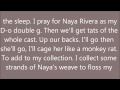 Nuthin' But A Glee Thang - lyrics 
