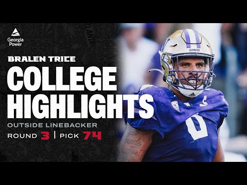 Bralen Trice College Highlights | 2024 NFL Draft | Atlanta Falcons