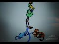 Classic Sesame Street Two Monkeys In The Tree With A Bird 1992