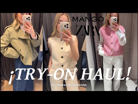 SHOPPING AT ZARA, MANGO, AND VESIICA – Try-on haul
