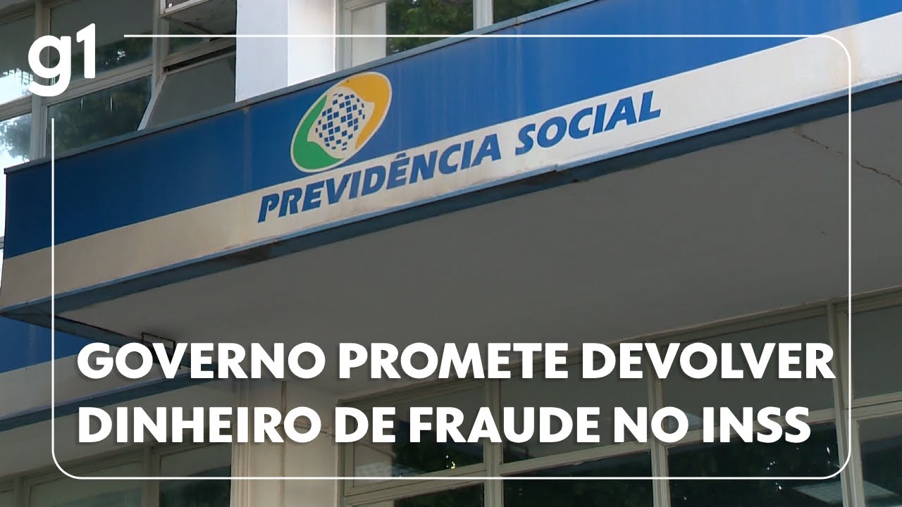 Governo promete devolver dinheiro de fraude no INSS #g1