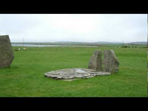 Standing Stones o' Stenness. Мегалиты Ст