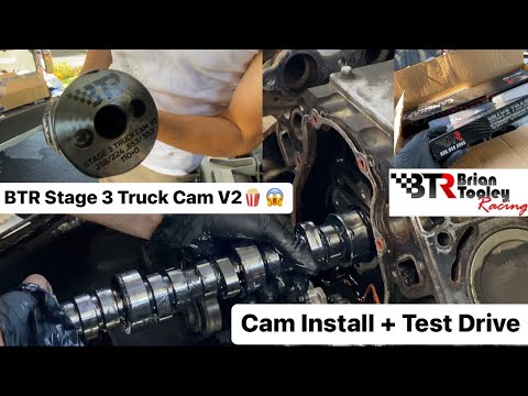 BTR Stage 3 Truck Cam Swap On My Boys 5.3 NBS Pulls Hard Af Now